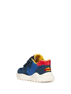 SNEAKERS BAMBINO - GEOX NAVY-ROSSO - B655RB 0BC22