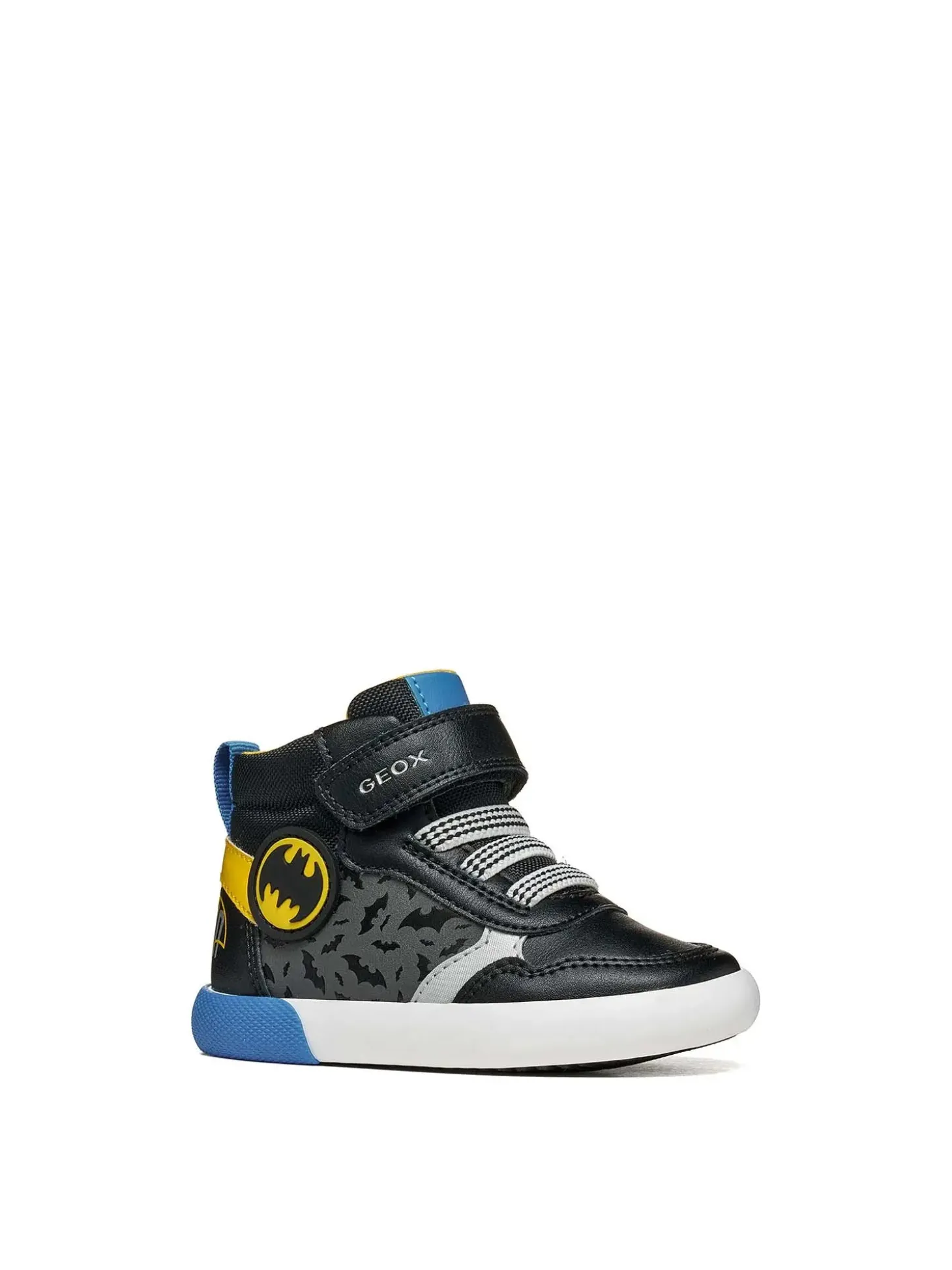 SNEAKERS BAMBINO - GEOX NERO-GIALLO - B661NA 05402