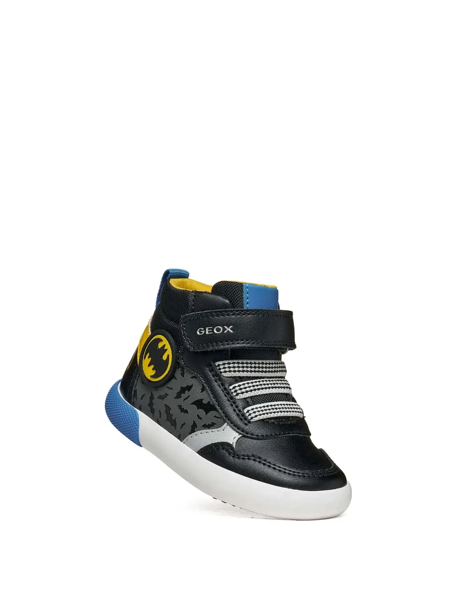 SNEAKERS BAMBINO - GEOX NERO-GIALLO - B661NA 05402