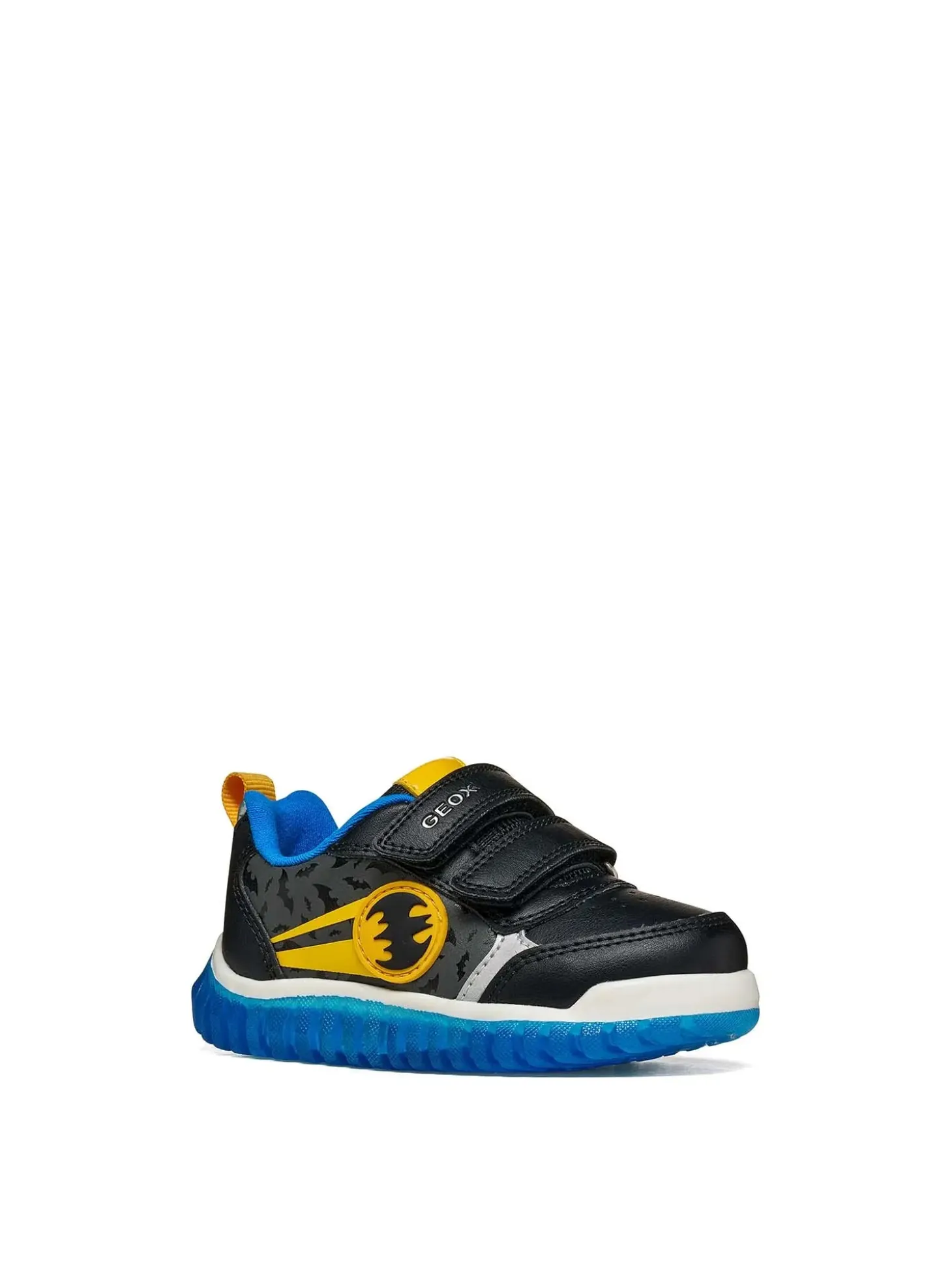 SNEAKERS BAMBINO - GEOX NERO-GIALLO - B665ZA 000BC