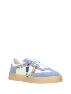 SNEAKERS DONNA - APE PAZZA BIANCO-BLU - S6IRIS02/GLI