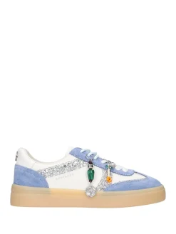 SNEAKERS DONNA - APE PAZZA BIANCO-BLU - S6IRIS02/GLI