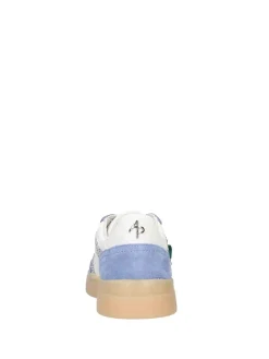 SNEAKERS DONNA - APE PAZZA BIANCO-BLU - S6IRIS02/GLI