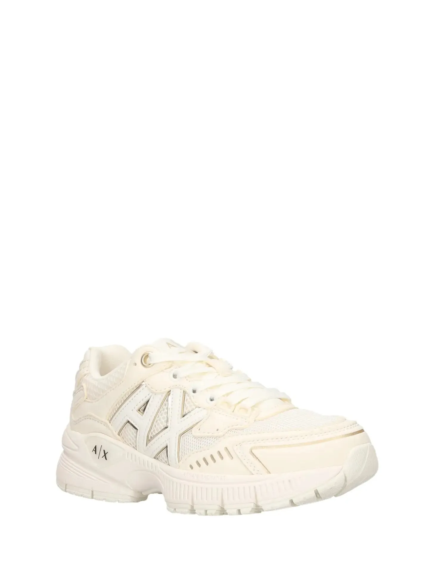 SNEAKERS DONNA - ARMANI EXCHANGE BIANCO-ORO - XW002153 AF22757