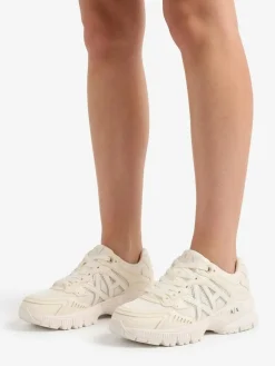 SNEAKERS DONNA - ARMANI EXCHANGE BIANCO-ORO - XW002153 AF22757