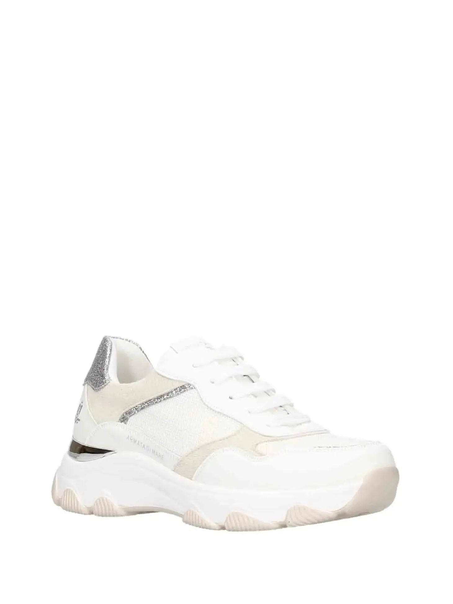 SNEAKERS DONNA - ARMATA DI MARE BIANCO-GRIGIO - AMD S61H05