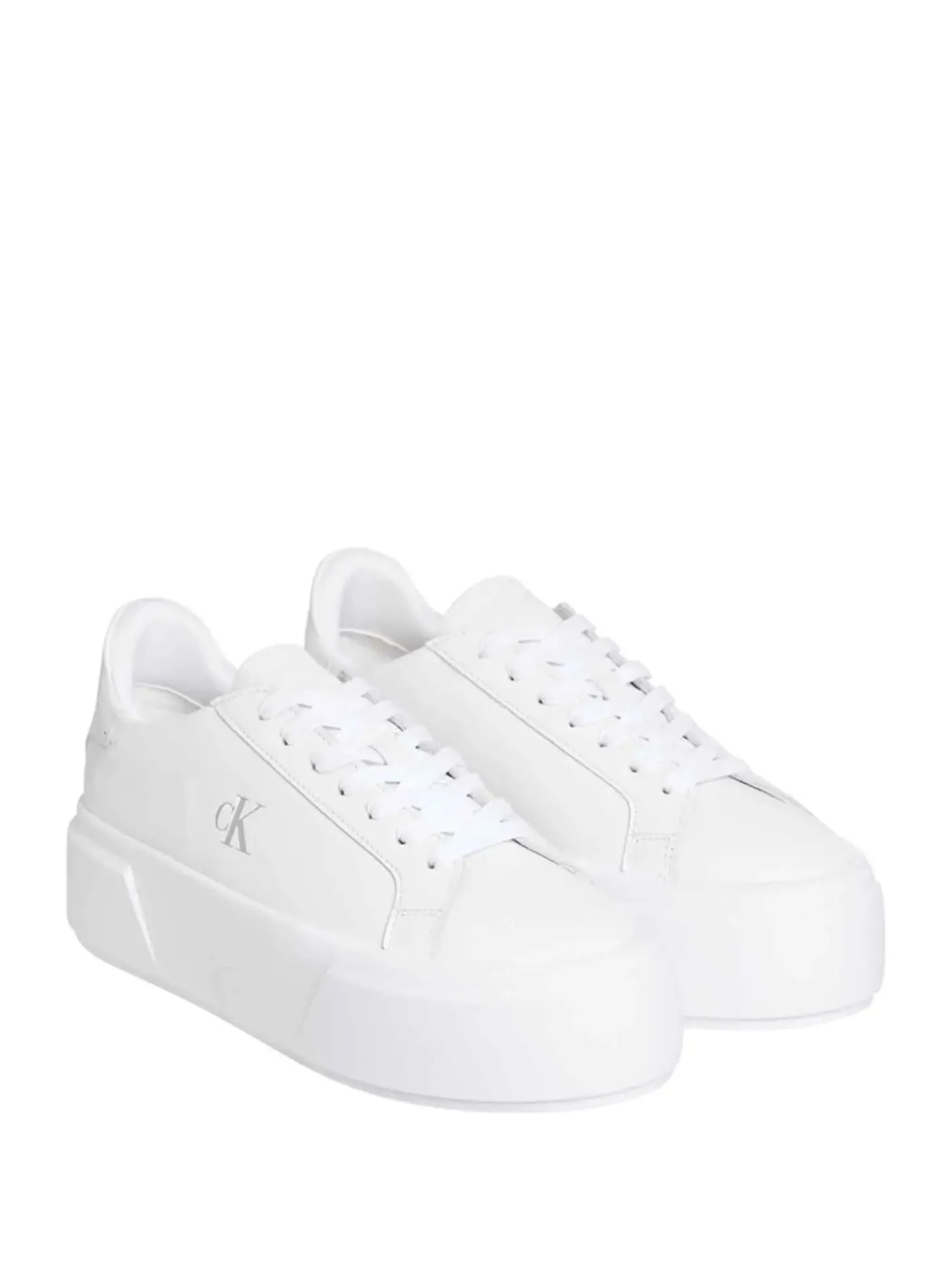 SNEAKERS DONNA - CALVIN KLEIN BIANCO - YW0YW01928