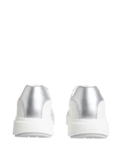 SNEAKERS DONNA - CALVIN KLEIN BIANCO-ARGENTO - YW0YW01948