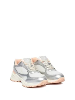 SNEAKERS DONNA - CALVIN KLEIN BIANCO-ARGENTO - YW0YW02063