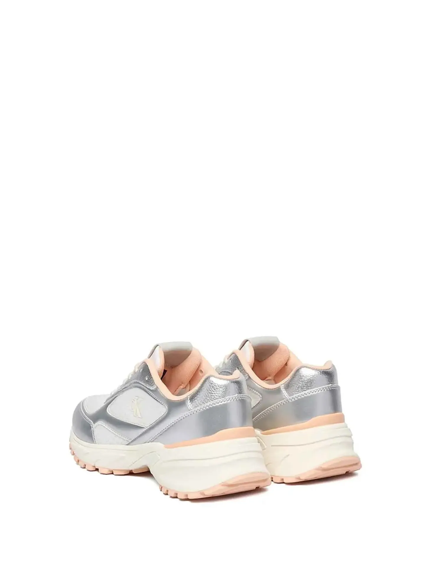 SNEAKERS DONNA - CALVIN KLEIN BIANCO-ARGENTO - YW0YW02063