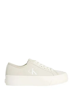 SNEAKERS DONNA - CALVIN KLEIN CREMA - HW0HW03088