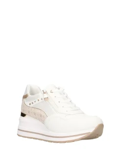 SNEAKERS DONNA - CINZIA SOFT BIANCO-ORO - CN2033