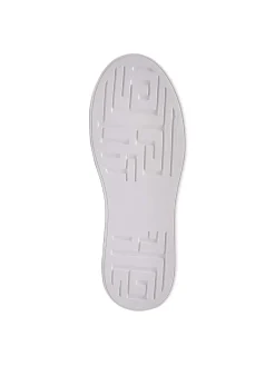SNEAKERS DONNA - EMANUELLE VEE BIANCO-ORO - 462P-100-10-P003