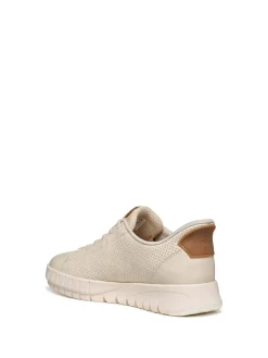 SNEAKERS DONNA - GEOX BEIGE - D657SC 09BBC