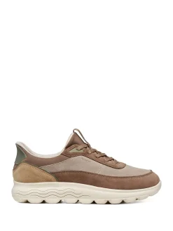 SNEAKERS DONNA - GEOX BEIGE-MARRONE - D567MB 00022