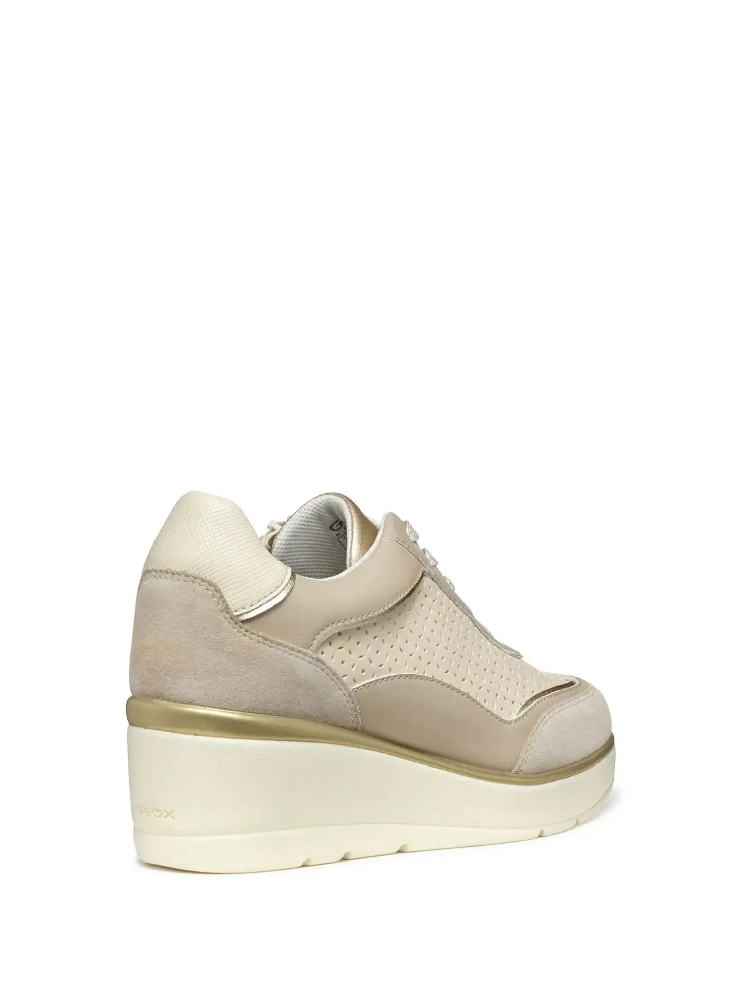 SNEAKERS DONNA - GEOX BEIGE-TAUPE - D55RAB 05422