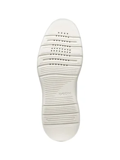 SNEAKERS DONNA - GEOX BIANCO-ARGENTO - D56YNE 0BCBN