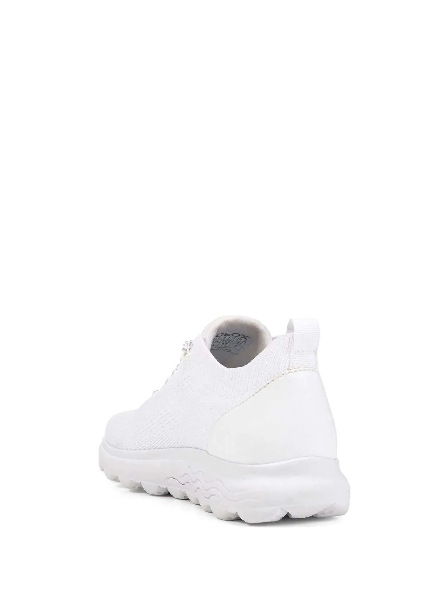 SNEAKERS DONNA - GEOX BIANCO - D15NUA 0006K