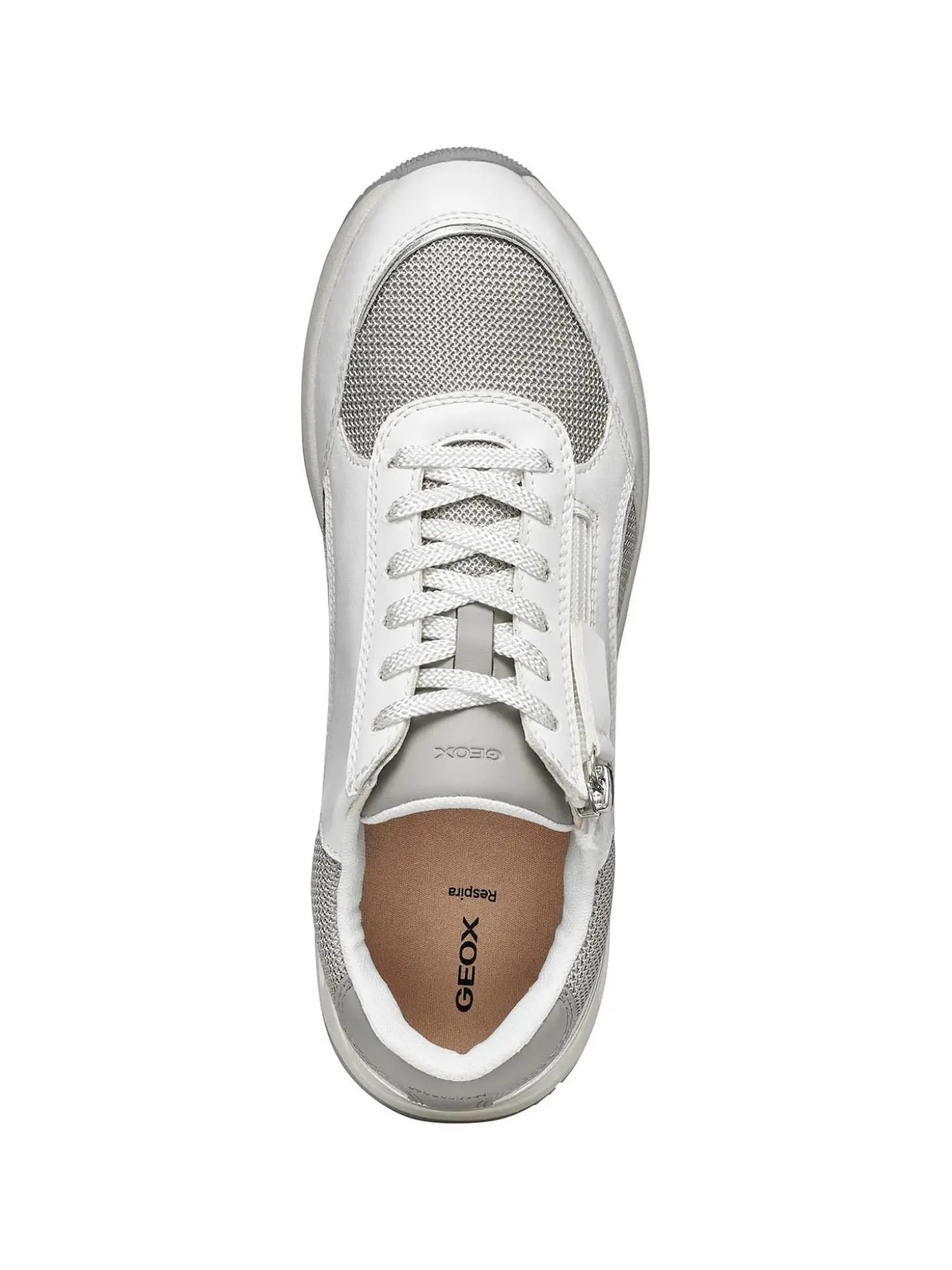 SNEAKERS DONNA - GEOX BIANCO - D65NQB 05410