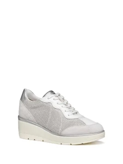 SNEAKERS DONNA - GEOX BIANCO - D65RAA 0LY22