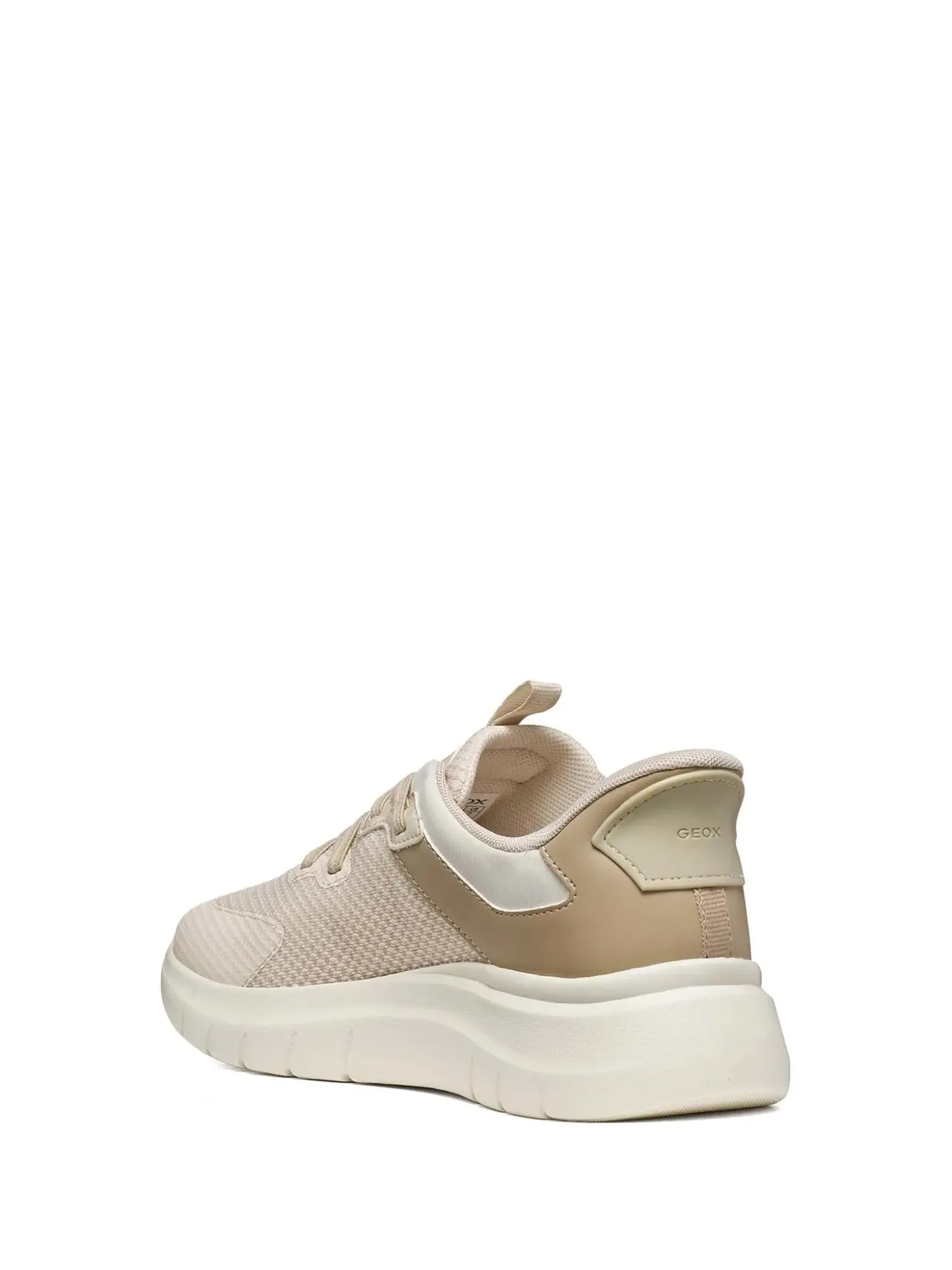 SNEAKERS DONNA - GEOX CREMA - D670JB 01402