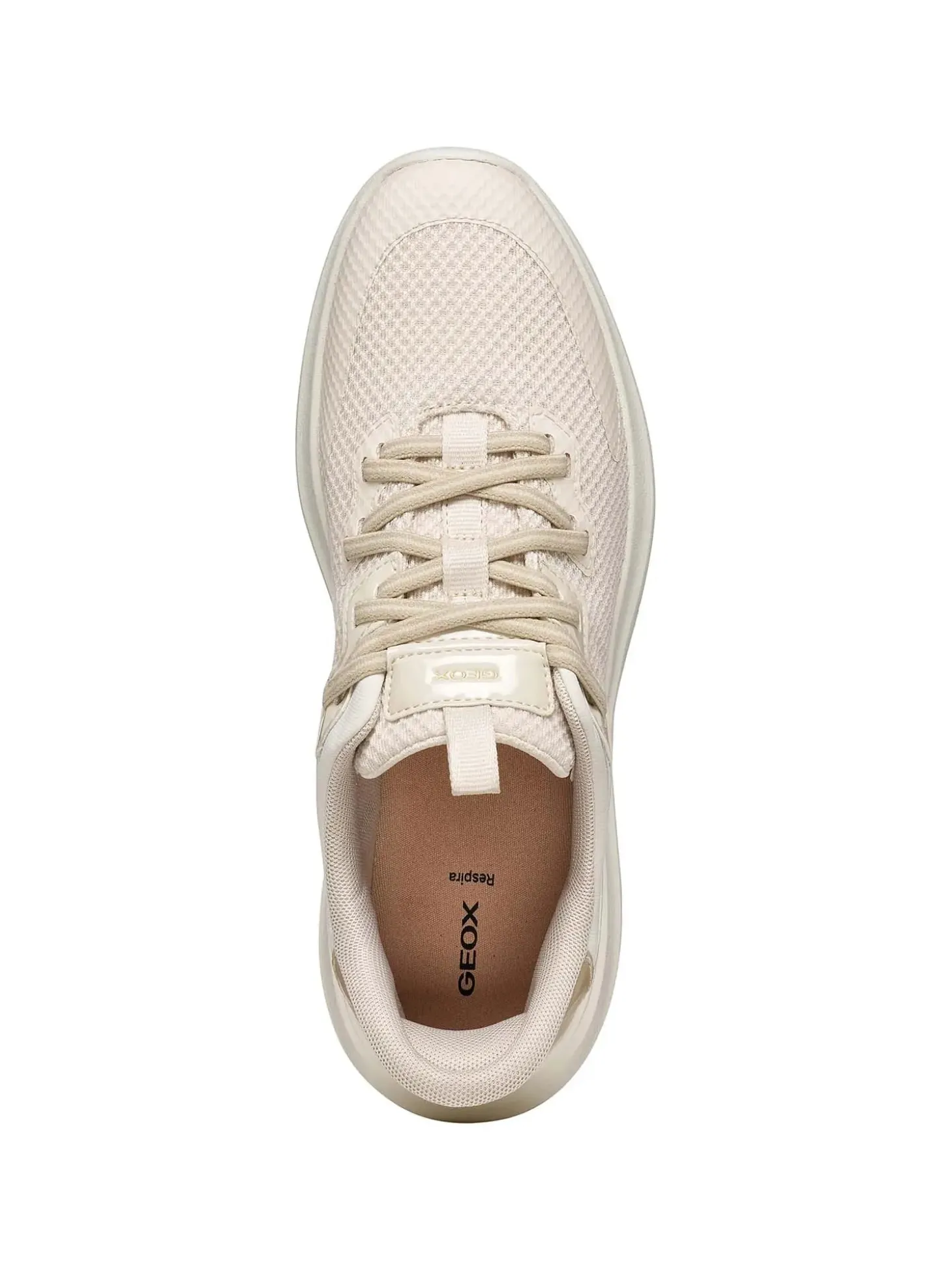 SNEAKERS DONNA - GEOX CREMA - D670JB 01402