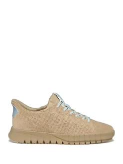 SNEAKERS DONNA - GEOX CREMA - D657SC 022BC