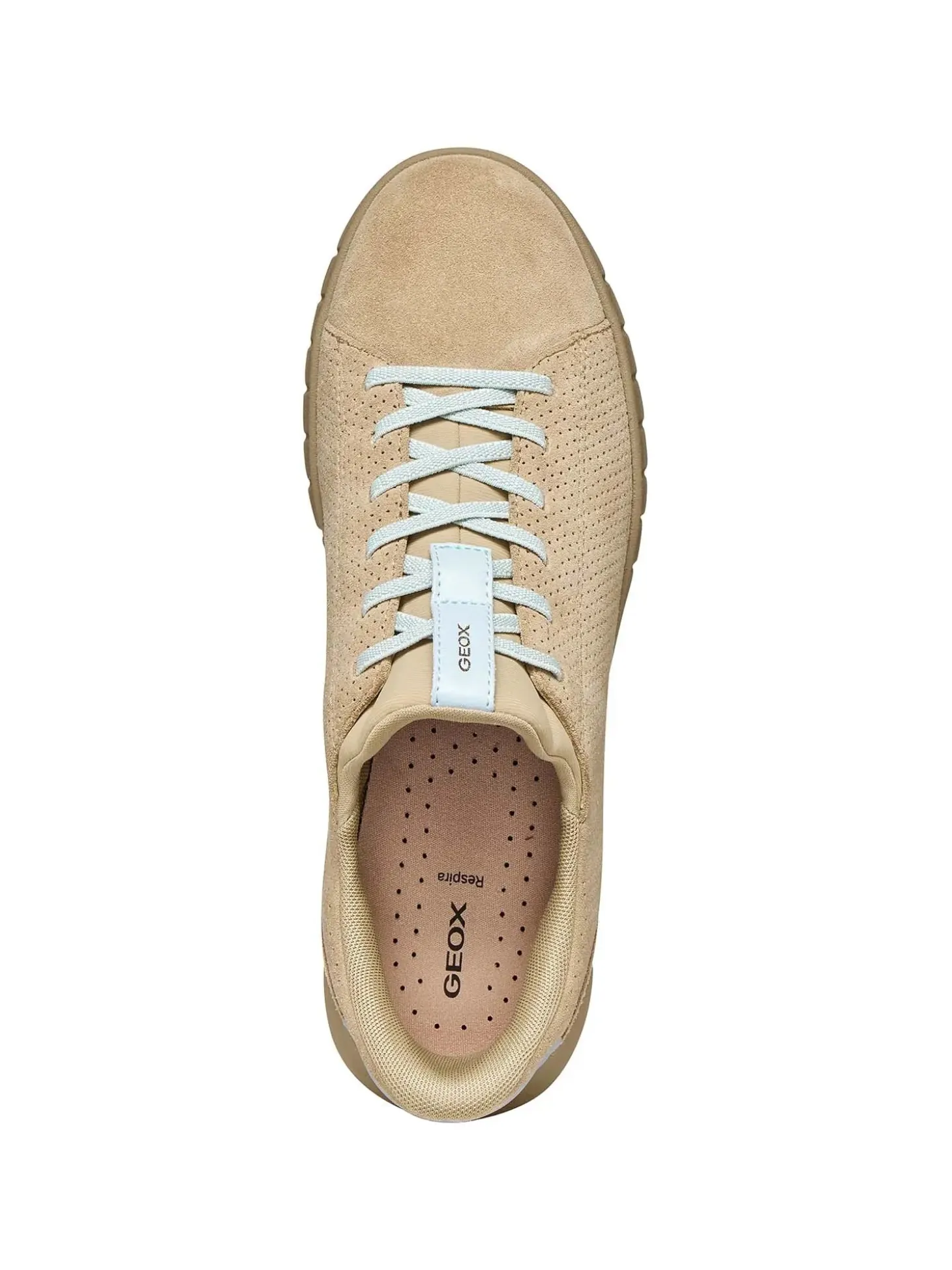 SNEAKERS DONNA - GEOX CREMA - D657SC 022BC