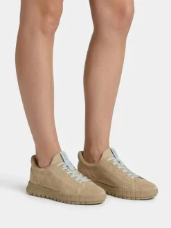 SNEAKERS DONNA - GEOX CREMA - D657SC 022BC