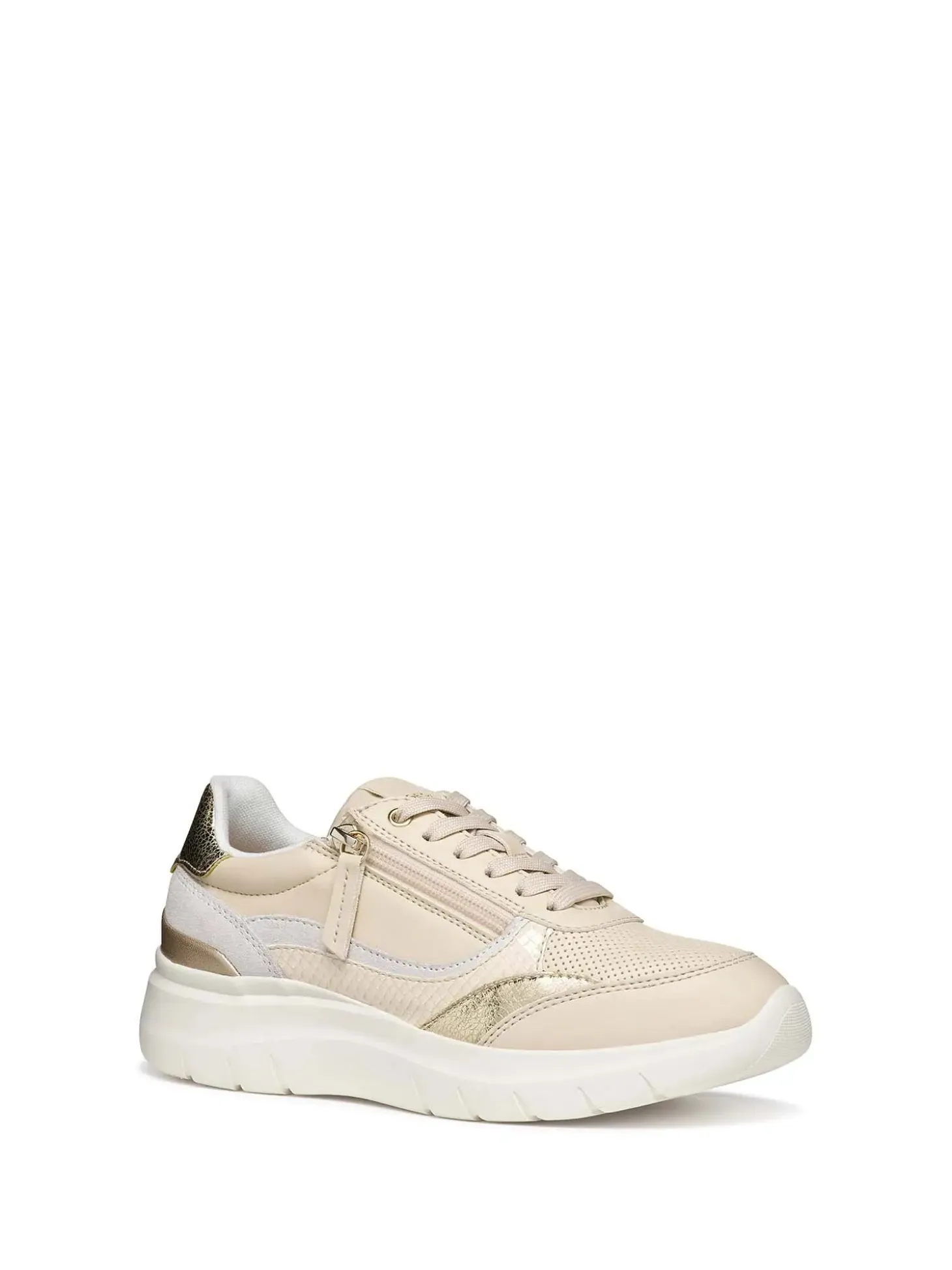 SNEAKERS DONNA - GEOX SABBIA - D56YNE 0BCBN