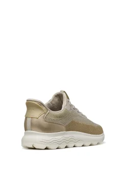 SNEAKERS DONNA - GEOX SABBIA-ORO - D567MA 06KNF