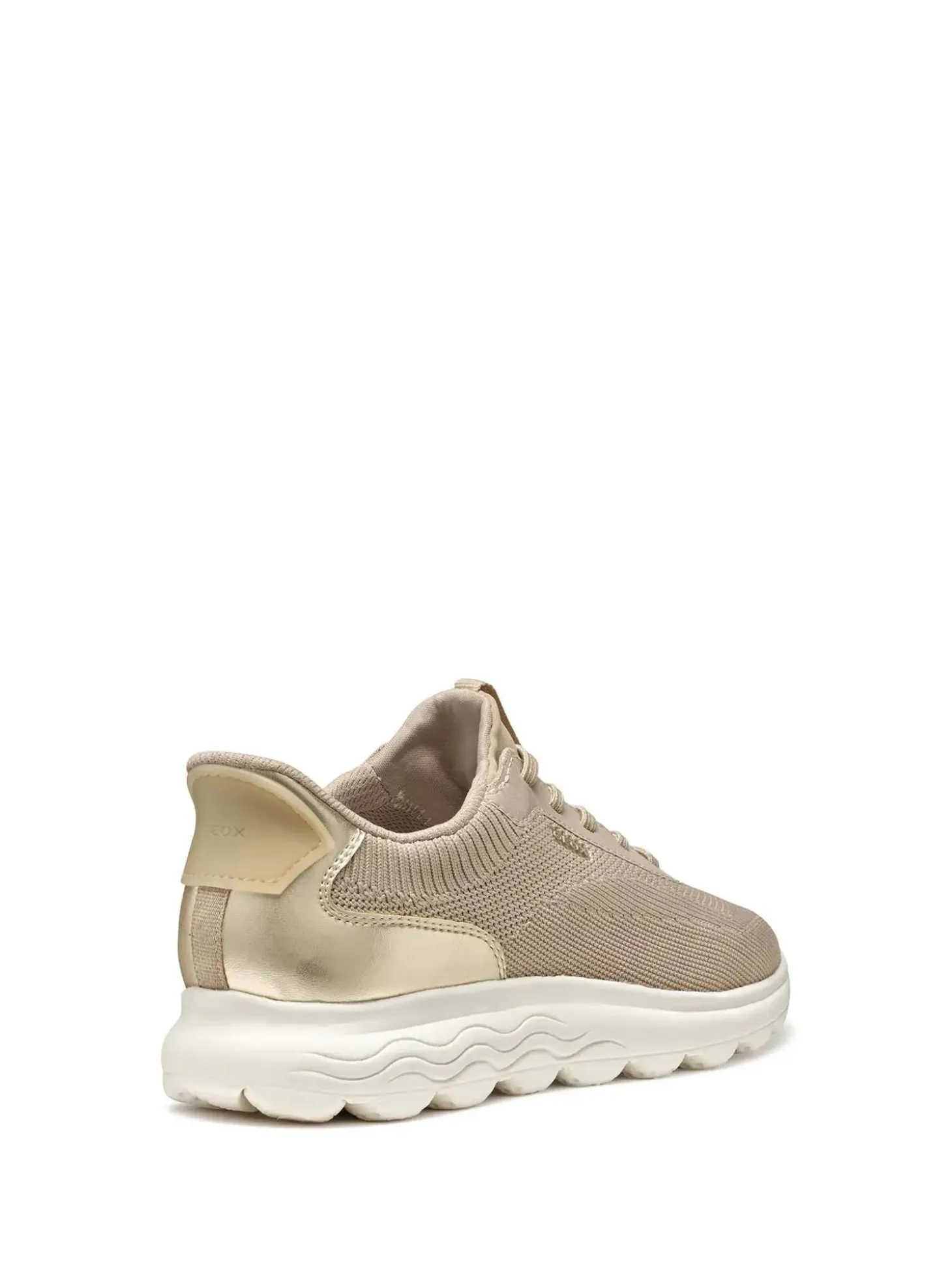 SNEAKERS DONNA - GEOX TAUPE-ORO - D557MA 06KBN