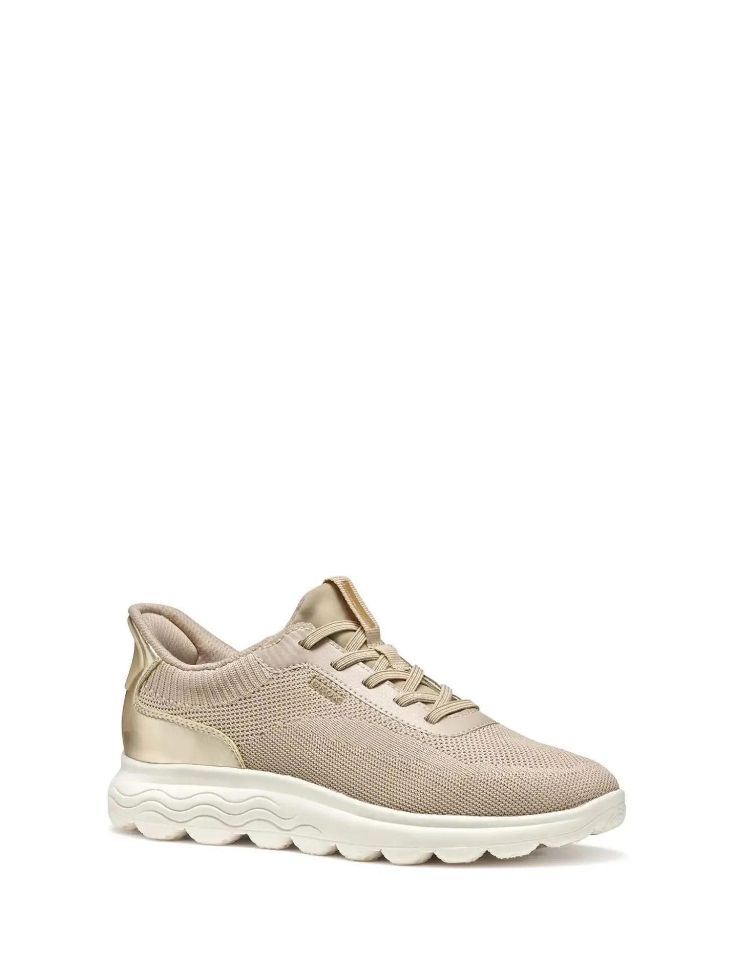 SNEAKERS DONNA - GEOX TAUPE-ORO - D557MA 06KBN