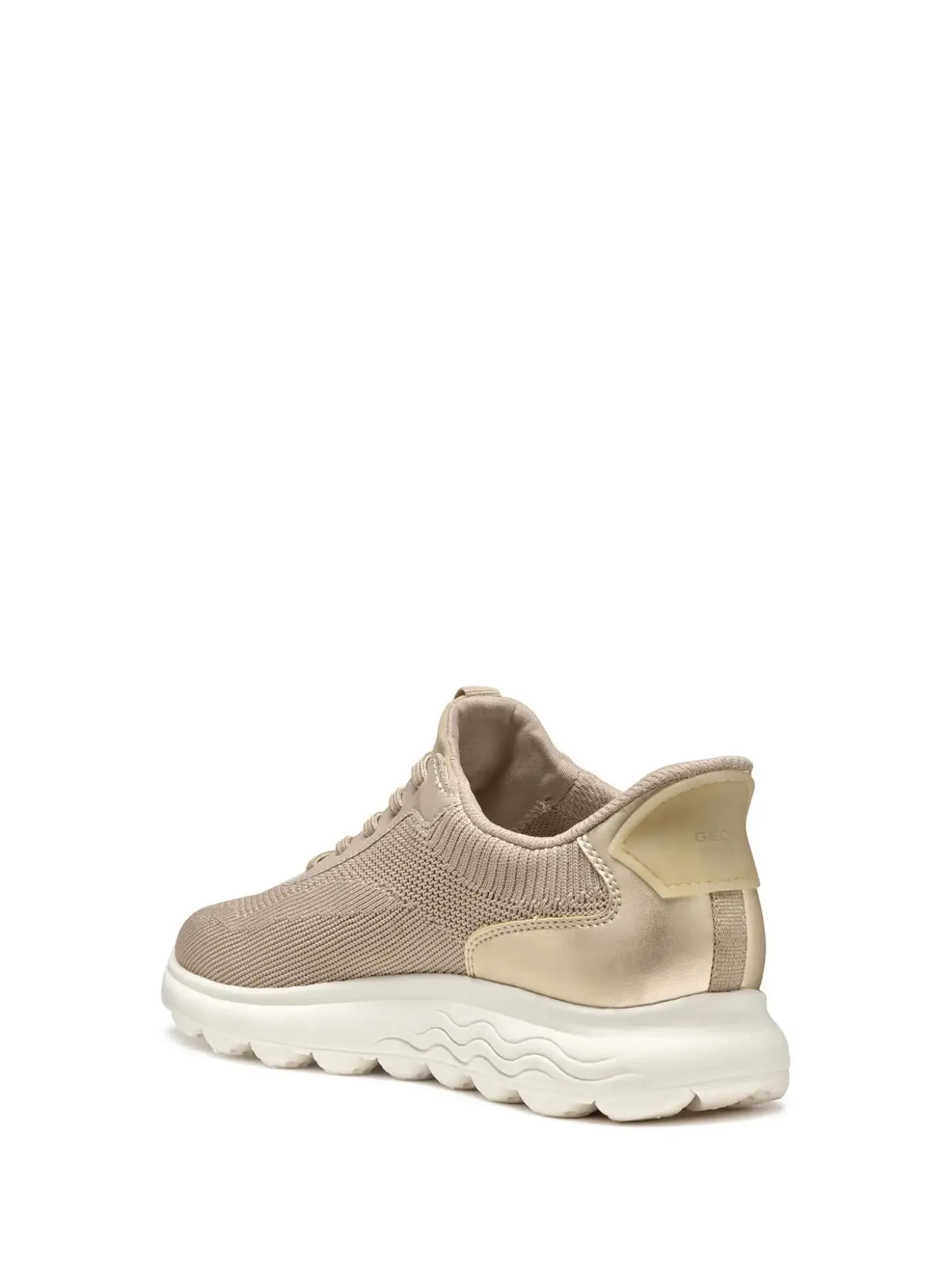 SNEAKERS DONNA - GEOX TAUPE-ORO - D557MA 06KBN