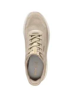 SNEAKERS DONNA - GEOX TAUPE-ORO - D557MA 06KBN