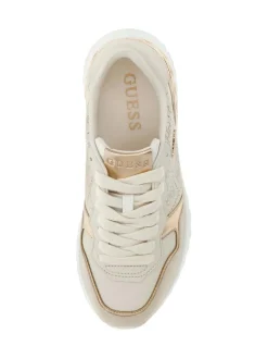 SNEAKERS DONNA - GUESS BEIGE-MARRONE - FLPVN5 FAL12