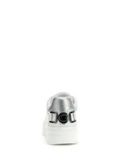 SNEAKERS DONNA - GUESS BIANCO-ARGENTO - FLPWES ELE12