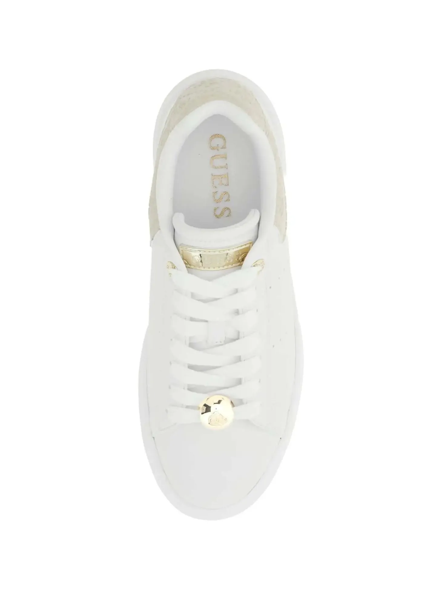 SNEAKERS DONNA - GUESS BIANCO-AVORIO - FLTFRE LEA12
