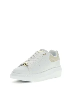 SNEAKERS DONNA - GUESS BIANCO-AVORIO - FLTFRE LEA12