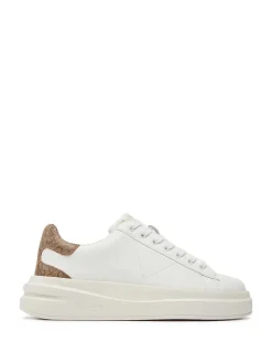 SNEAKERS DONNA - GUESS BIANCO-BEIGE - FLJELB FAL12