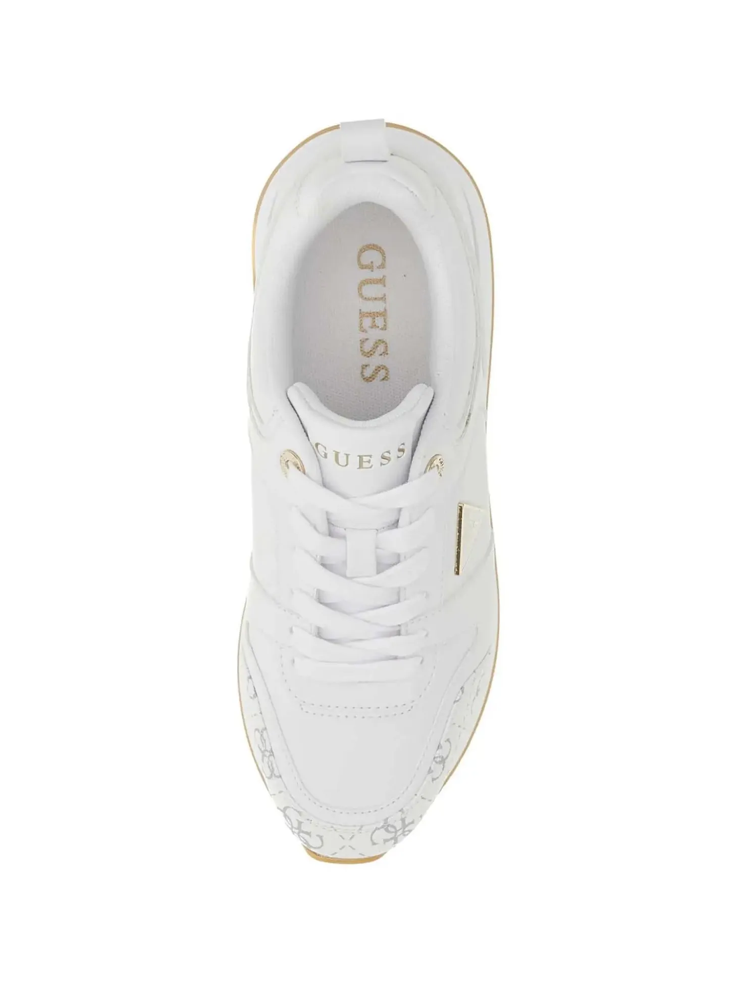 SNEAKERS DONNA - GUESS BIANCO-GRIGIO - FLTEVR ELE12