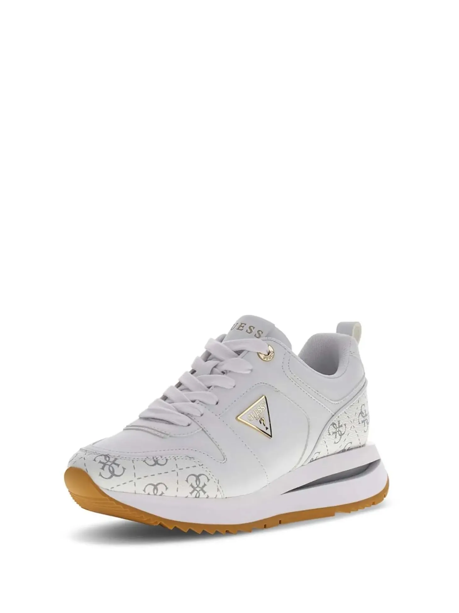 SNEAKERS DONNA - GUESS BIANCO-GRIGIO - FLTEVR ELE12