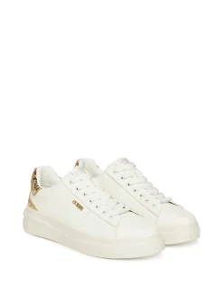 SNEAKERS DONNA - GUESS BIANCO-ORO - FLFE10 ELE12