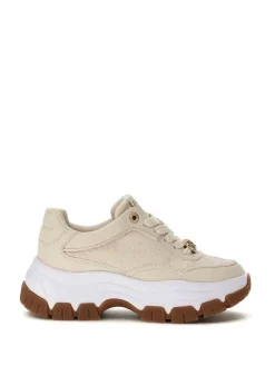SNEAKERS DONNA - GUESS CREMA - FLFBRT PEL12