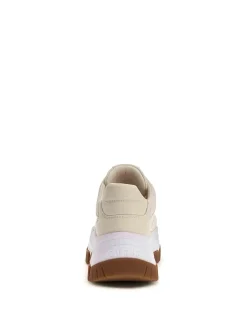 SNEAKERS DONNA - GUESS CREMA - FLFBRT PEL12