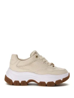SNEAKERS DONNA - GUESS CREMA - FLFBRT PEL12