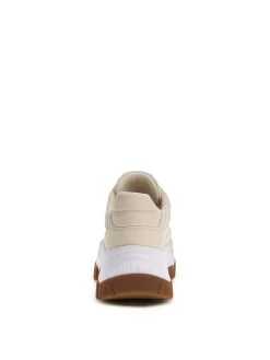SNEAKERS DONNA - GUESS CREMA - FLFBRT PEL12