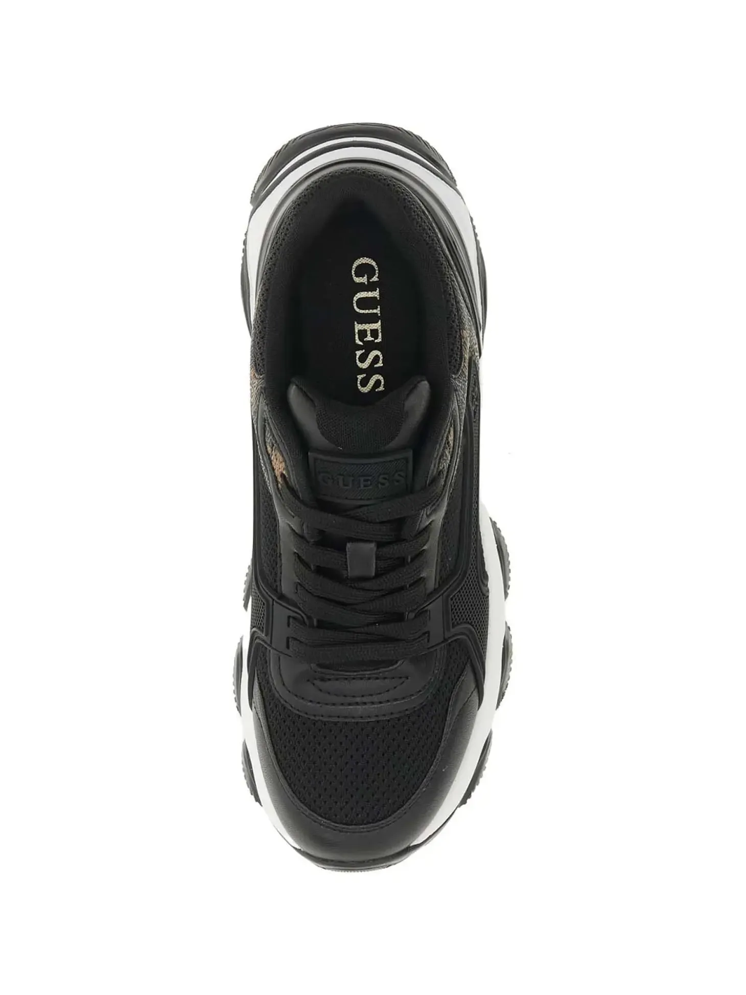 SNEAKERS DONNA - GUESS NERO - FLTMZZ ELE12