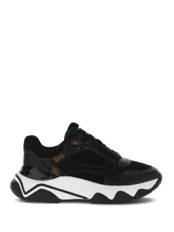 SNEAKERS DONNA - GUESS NERO - FLTMZZ ELE12