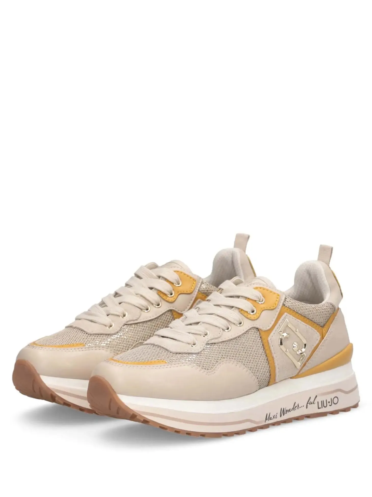 SNEAKERS DONNA - LIU-JO BEIGE - BA6009PX077